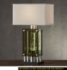 Modern Design Silver Finish 1pc Table Lamp for Nightstand End Table Sofa Table, Water Dancing Light Home Decor, Luxury Night Lamp