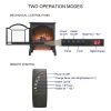 18 inch 3D Flame Electric Infrared Quartz Fireplace Stove with remote control