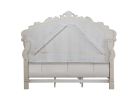 ACME Gorsedd Queen Bed in Fabric & Antique White 27440Q