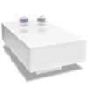 Coffee Table High Gloss White