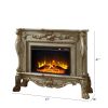 ACME Dresden FIREPLACE Gold Patina Finish AC01308