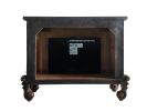 ACME Versailles FIREPLACE Cherry Oak Finish AC01315