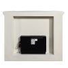 ACME Adara FIREPLACE Antique White Finish AC01620