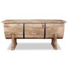 Coffee Table Solid Mango Wood 34.6"x19.7"x15.7"