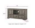 Coralee - Tv Stand - Dark Brown