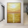 Handmade Hand Painted Oil Painting Wall Modern Abstract Landscape Painting Art Canvas Painting Home Decoration Decor