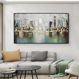 Abstract Art Modern Painting Wall decor painting big size oil on canvas Handmade artwork wall painting living room (size: 150x220cm)