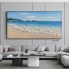 Hand Painting Wall Art Modern Abstract Ocean Landscape Home Living Room hallway bedroom luxurious decorative painting