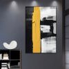 Hand oil painting Vertical Abstract Pop Art Modern Stretched Canvas Home corridor living room bedroom luxurious adornment painting